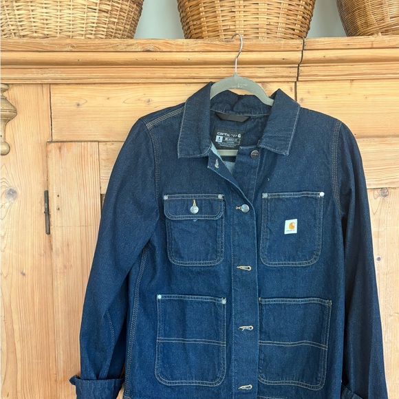 Carhartt Jackets & Blazers - Carhartt Women's Relaxed Mid Weight Denim Jacket